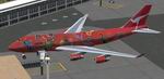 FS2002
                  aircraft..Meljet Boeing 747-400 V3 repaint in the Qantas Wunala
                  livery